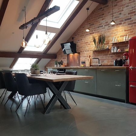 Penthouse Am Alten Zeughaus Flensburg Dış mekan fotoğraf