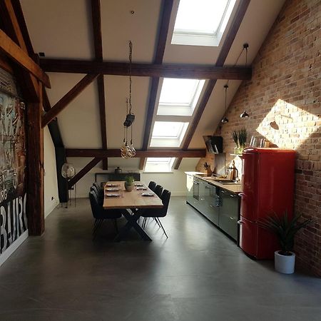 Penthouse Am Alten Zeughaus Flensburg Dış mekan fotoğraf