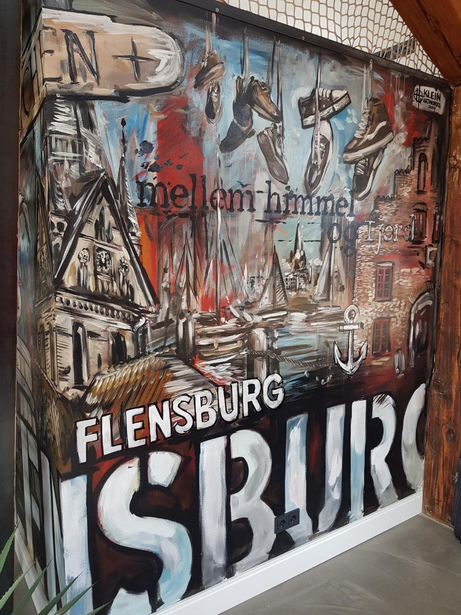 Penthouse Am Alten Zeughaus Flensburg Dış mekan fotoğraf
